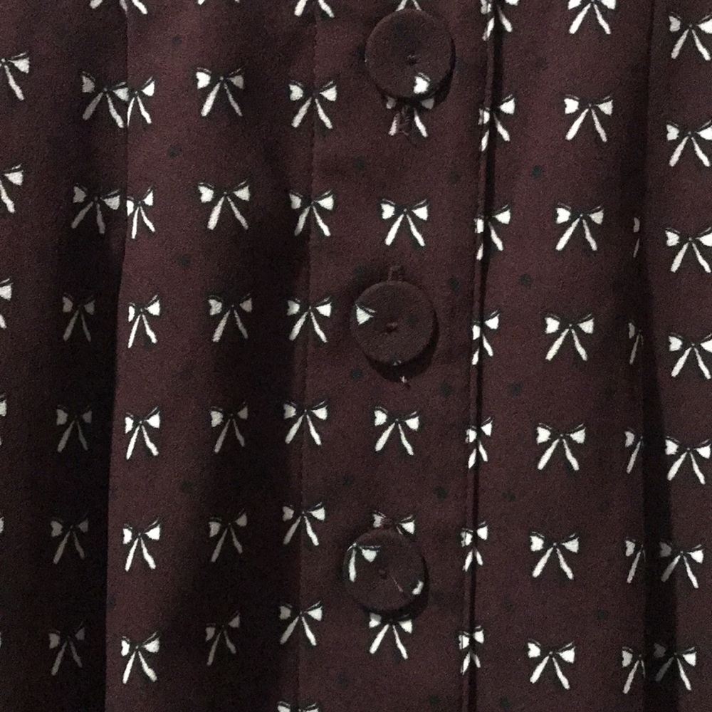 Dotty Bows Midi Skirt - Picture 5 of 5